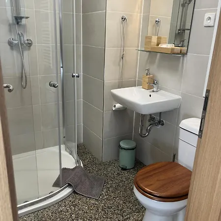 Wolf House Klinovec بيت ضيافة